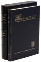 Dürer-Katalog: Ein Handbuch Über Albrecht Dürer Stiche, Radierungen, Holzschnitte, Deren Zustande, Ausgaben und Wasserzeichen