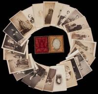 Approximately 95 Cartes de Visite