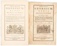 Two British Parliamentary Acts