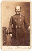 Carte-de-visite photograph of Union General Ambrose Burnside