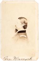 Carte-de-visite photograph of General Winfield Scott Hancock