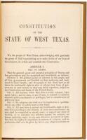 Constitution of the State of West Texas