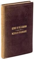 Report of the Secretary of War, Communicating, in compliance...the report of Lieutenant Colonel Graham on the subject of the boundary line between the United States and Mexico