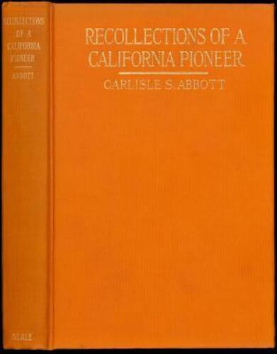 Recollections of a California Pioneer