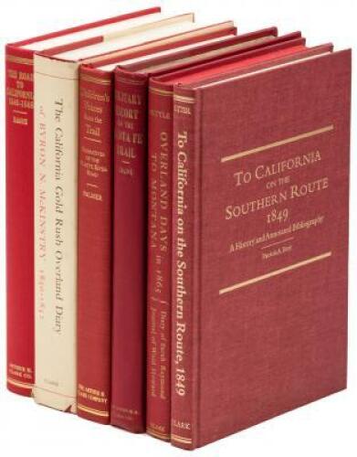 Six Volumes from Arthur H. Clark's American Trails Serie3s