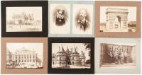 Approximately 85 original albumen photographs of France