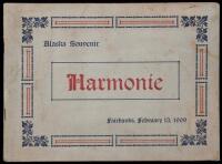 Alaska Souvenir, Harmonie, Fairbanks, February 13, 1909