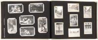 Scrap book of 139 photographs of activities of budding photographer Sergeant William Huntoon Story, while he was stationed in Panama