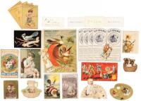 Large collection of American Trade Cards