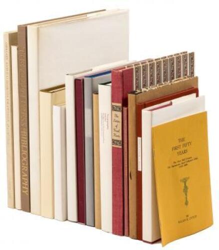 Sixteen volumes from the Book Club of California