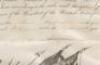 Partially engraved military appointment on vellum, completed in manuscript, appointing Clayton McMichael as Captain in the Ninth Regiment of Infantry, effective March 4th, 1864 - 2