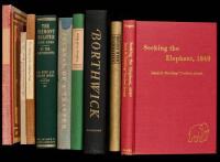 Ten volumes of Americana from various fine presses