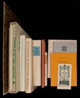 Twelve volumes of Americana from various fine presses