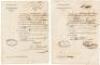 Two death certificates for Chinese slaves in Cuba and receipt for payment - 3