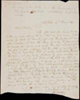 Autograph letter, signed from American fur trader John Jacob Astor to Dolley Madison