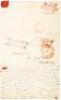 Autograph Letter Signed from poet Anne Vardill Niven to novelist Mary Russell Mitford - 2
