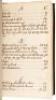 Hand-written "Standing Orders 1749" - rules of Parliamentary procedure - 5