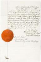 Loan agreement between the Grass Valley Water Company, and Alexander Henderson
