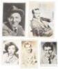 Signed photographs of six entertainers and show business personalities - 2