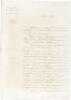 Manuscript document about the Anti-Slavery Society in Spanish