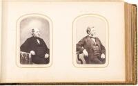 1864 album of 92 cartes-de-visite of a New Hampshire family