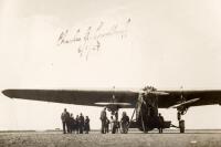 Photograph signed by Charles Lindbergh