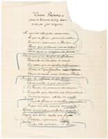'Coisas Passadas', poem translated into Portuguese, by the renowned writer Jos&egrave; Rodrigues Migu&egrave;is