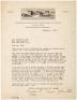 Typed letter, signed by Cornelia Bentley Sage Quinton, former director of the California Palace of the Legion of Honor