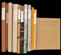 Twelve volumes from Book Club of California