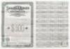 Gold Bond for $500 from the Saratoga & Almaden Railroad Co., with redemption coupons intact - 2