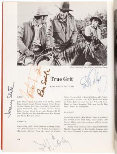 The Films of John Wayne - Signed by more than 150 of his co-stars, directors, producers, etc.