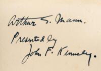 WITHDRAWN As We Remember Joe - Inscribed by John F. Kennedy