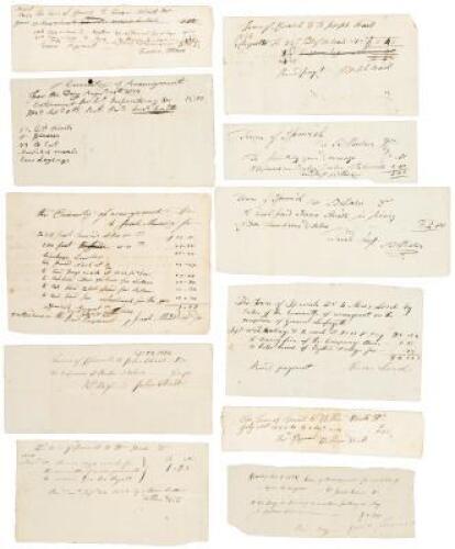 1824 manuscript archive of General Lafayette’s Visit to Ipswich, Massachusetts