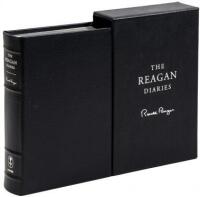 The Reagan Diaries - with bookplate signed by Jane Wyman
