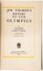 Jim Thorpe's History of the Olympics - signed by the author - 2