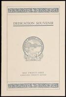 Dedication Souvenir, Carquinez Bridge Celebration, May Twenty-First, Nineteen Twenty-Seven