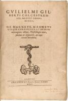 De magnete, magneticisque corporibus, et de magno magnete tellure; physiologia noua, plurimis & argumentis, & experimentis demonstrata