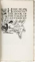 The Canterbury Tales...With Wood Engravings by Eric Gill