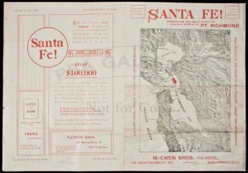 Santa Fe! Terminus of the Great Santa Fe Railway System at Pt. Richmond