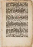 An Original Leaf from the Polycronicon printed by William Caxton at Westminster in the Year 1482: The Life and Works of William Caxton, with an historical reminder of fifteenth century England by Benjamin P. Kurtz together with a Note on the Polycronicon 