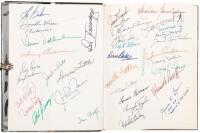 Hitchcock - Inscribed by Truffaut and 35 other celbrities