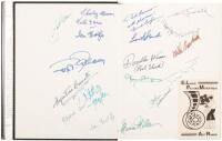 The Cinema of Frank Capra - signed by Capra and more than 15 actors