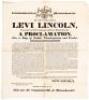 Massachusetts Governor’s Thanksgiving Proclamation broadsides 1813-1854 - 2