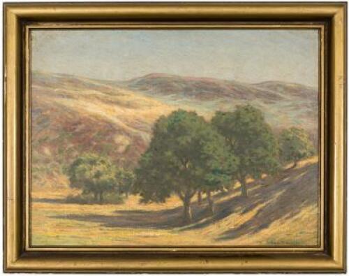 Original oil on canvas of a California scene