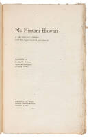 Na Himeni Hawaii: A Record of Hymns in the Hawaiian Language