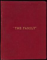 "The Family" San Francisco, Cal. Constitution and By-Laws and List of Members