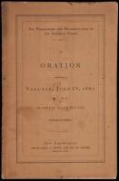 The Purification and Reconstruction of the American Union. An Oration Delivered at Vallejo, July IV, 1867