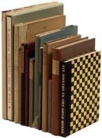 Thirteen volumes of fine press books on California, including Yosemite and Lola Montez