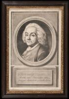 Mezzotint portrait of Benjamin Franklin