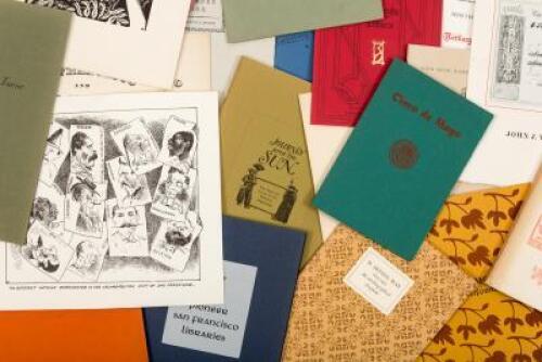 Collection of Fine Press ephemera